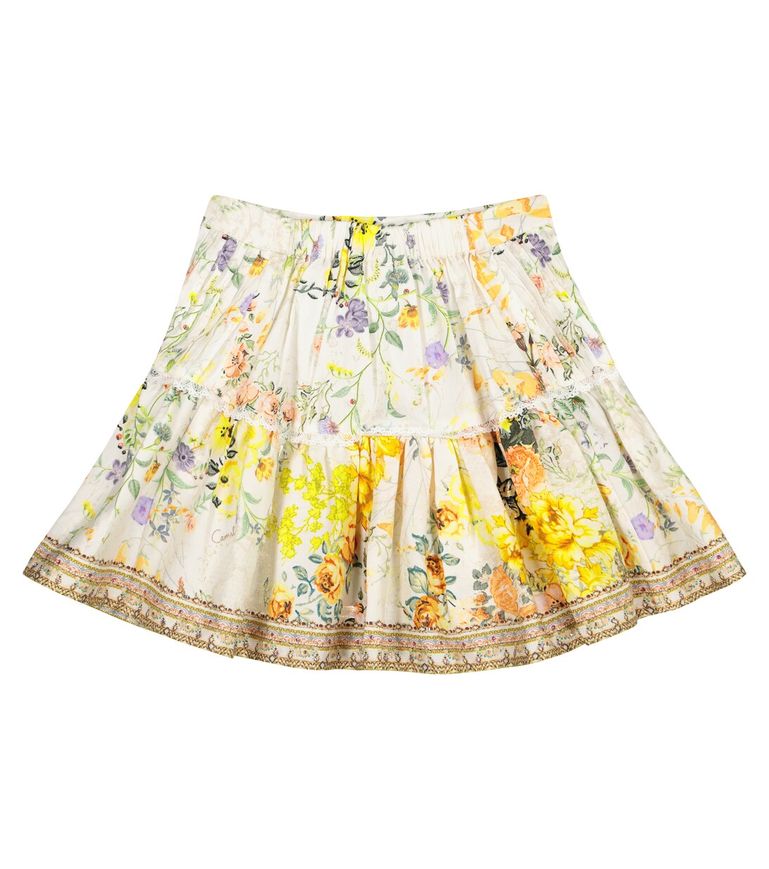 Jupe en coton à fleurs | Camilla Kids