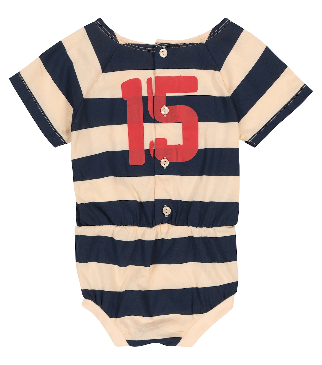 Baby Rabbit striped cotton bodysuit | The Animals Observatory