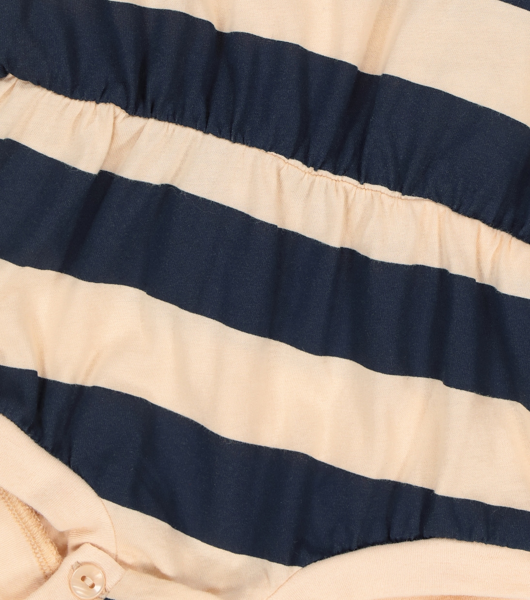 Baby Rabbit striped cotton bodysuit | The Animals Observatory
