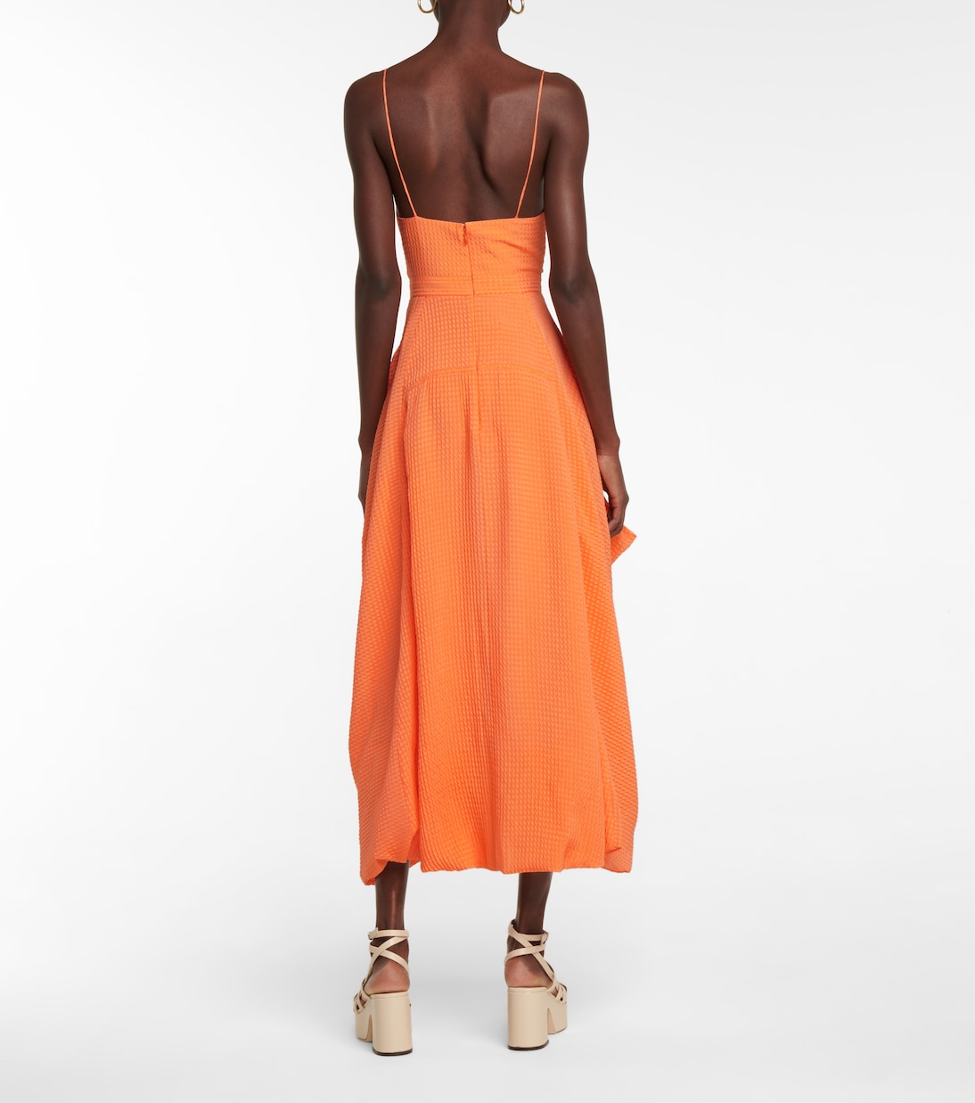 Jenna silk midi dress | Stella McCartney