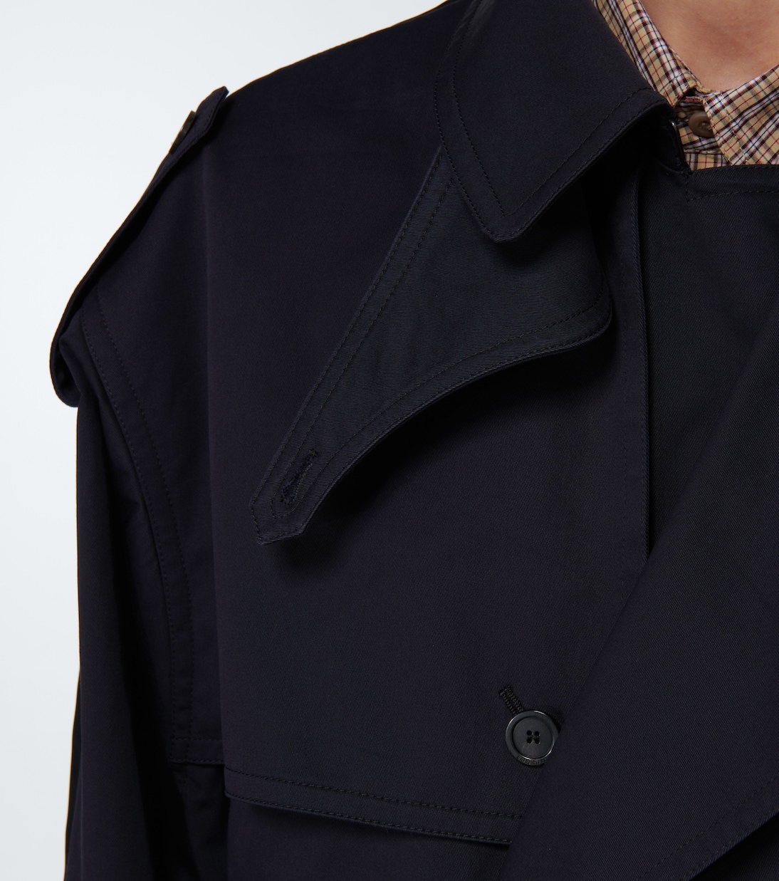 Gabardina de mezcla de algodón | Balenciaga