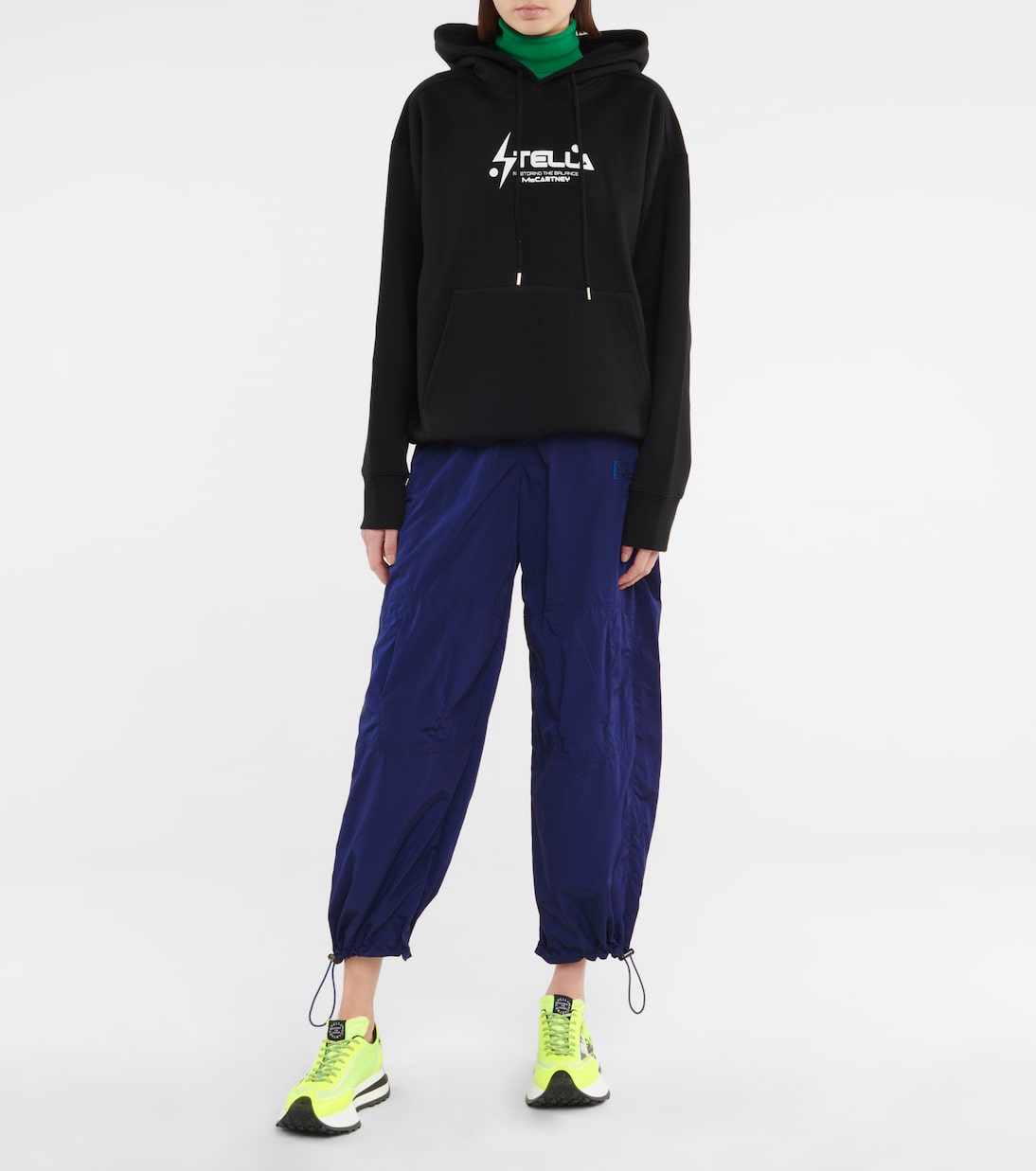 Nikki mid-rise drawstring pants | Stella McCartney