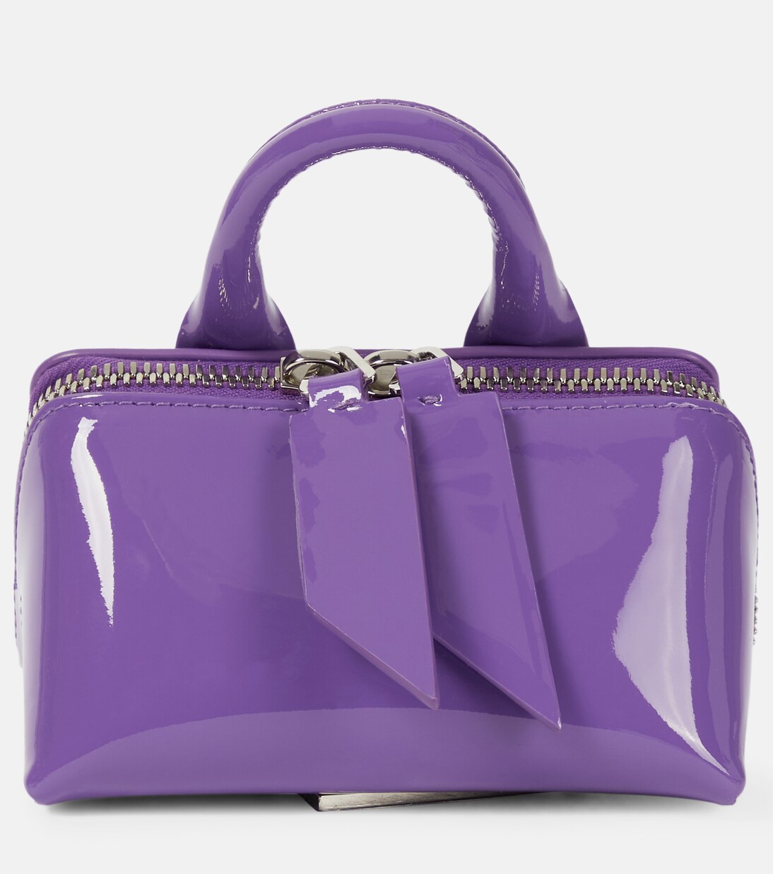 Bolso cruzado Friday Mini de charol | The Attico