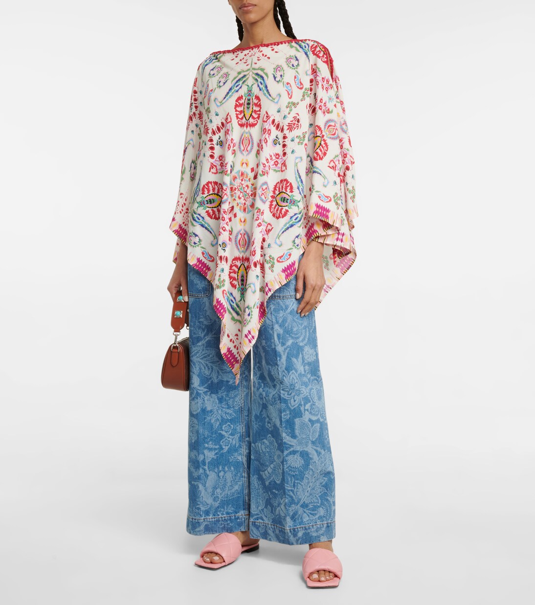 Bedruckter asymmetrischer Kaftan | Etro