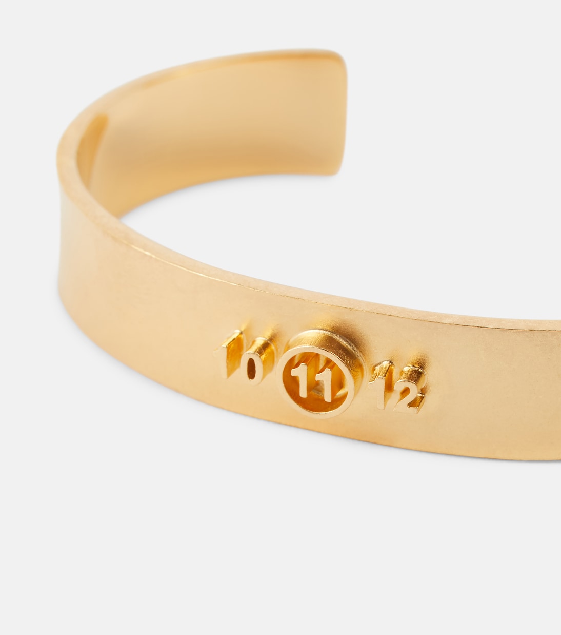 Bracciale in argento con logo | Maison Margiela