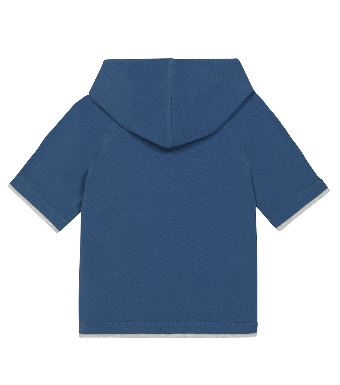 Camiseta de algodón con capucha | Brunello Cucinelli Kids