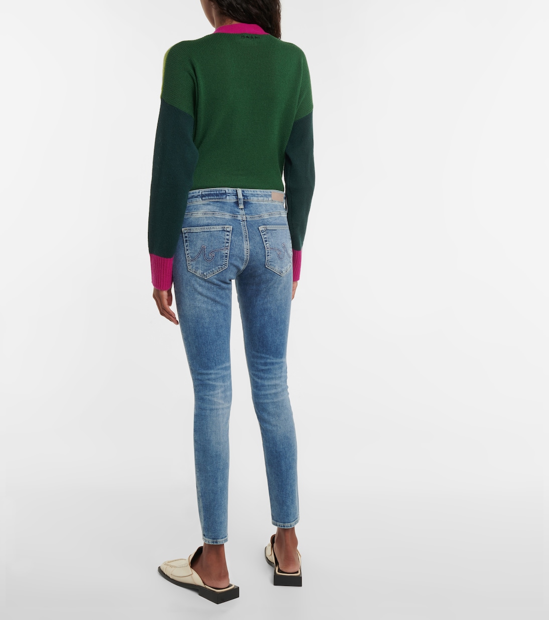 The Legging mid-rise skinny jeans | AG Jeans