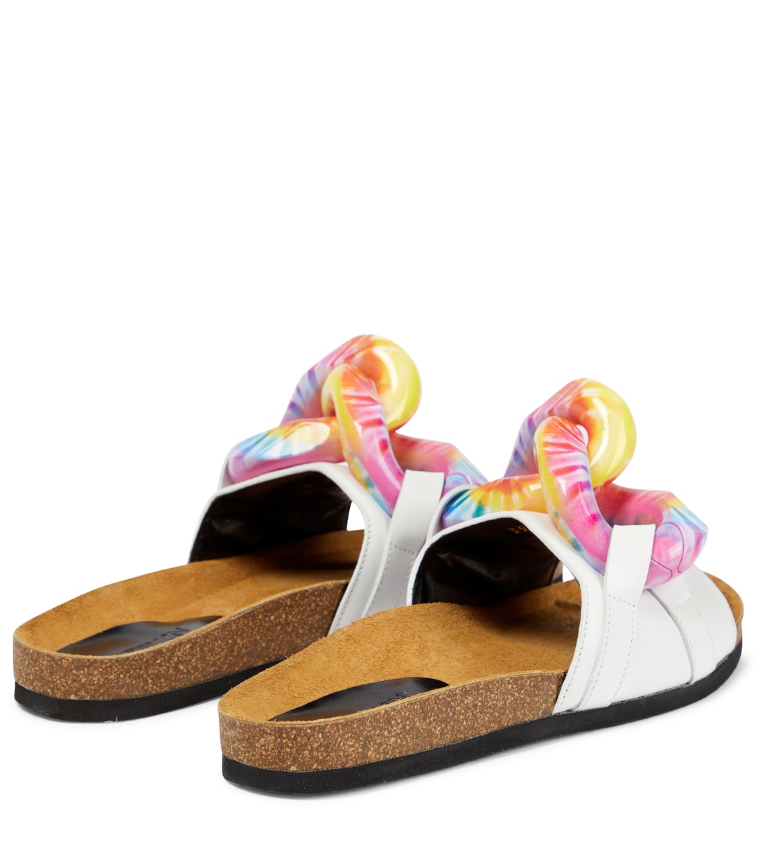 Embellished leather slides | JW Anderson