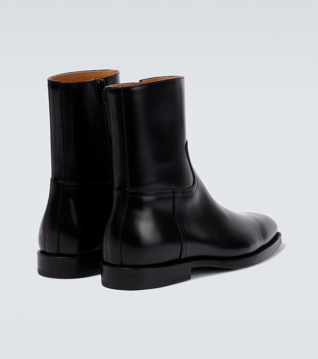 Ankle Boots aus Leder | Dries Van Noten