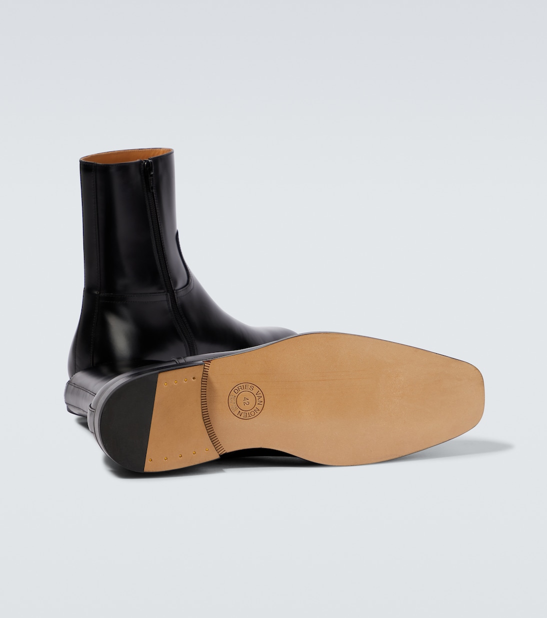 Ankle Boots aus Leder | Dries Van Noten