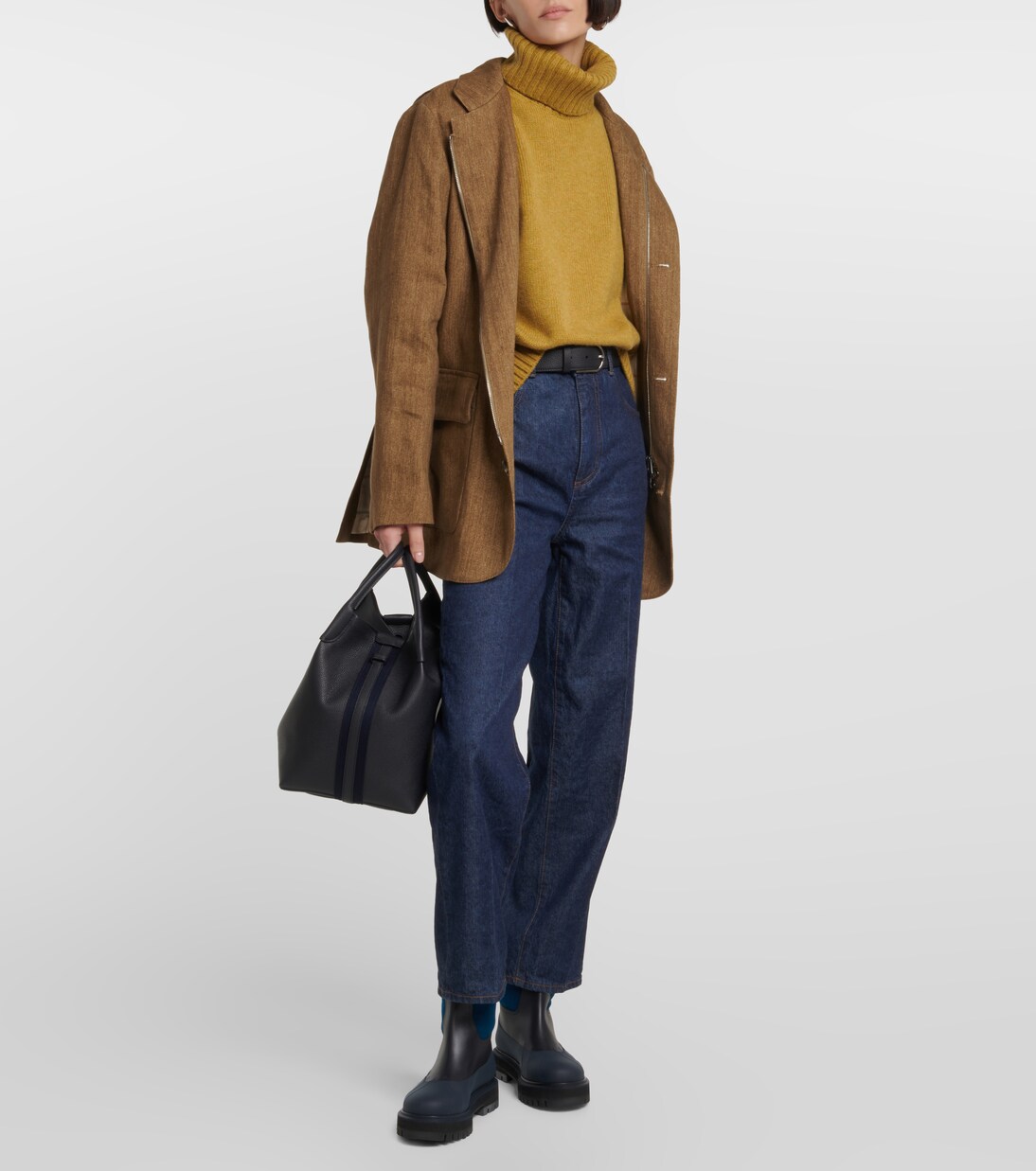 Northdowns turtleneck cashmere sweater | Loro Piana
