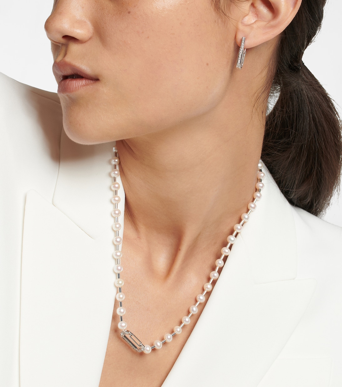 Collier Vita en or 18 ct, perles et diamants | Eéra
