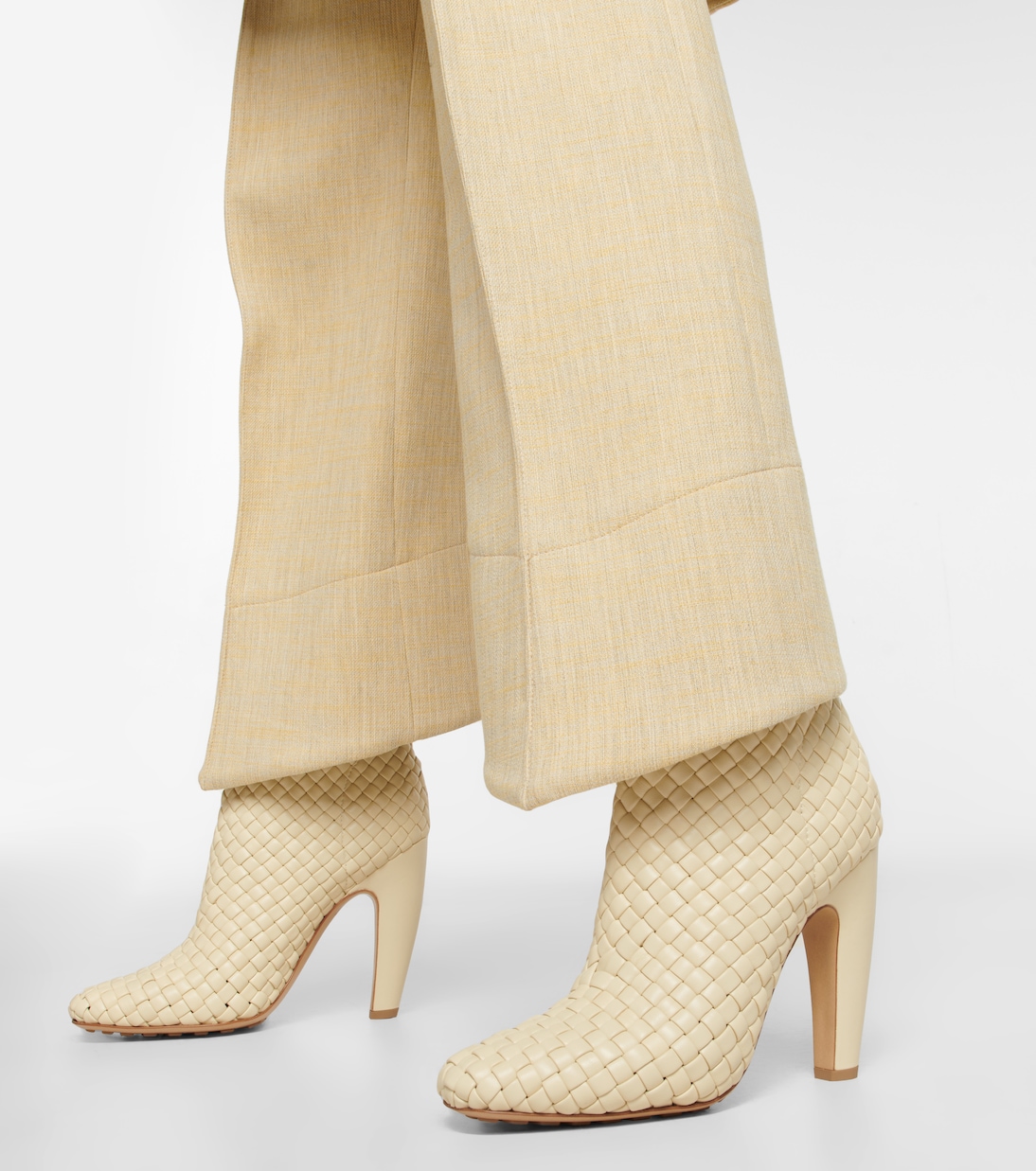 Botines Canalazzo de piel | Bottega Veneta