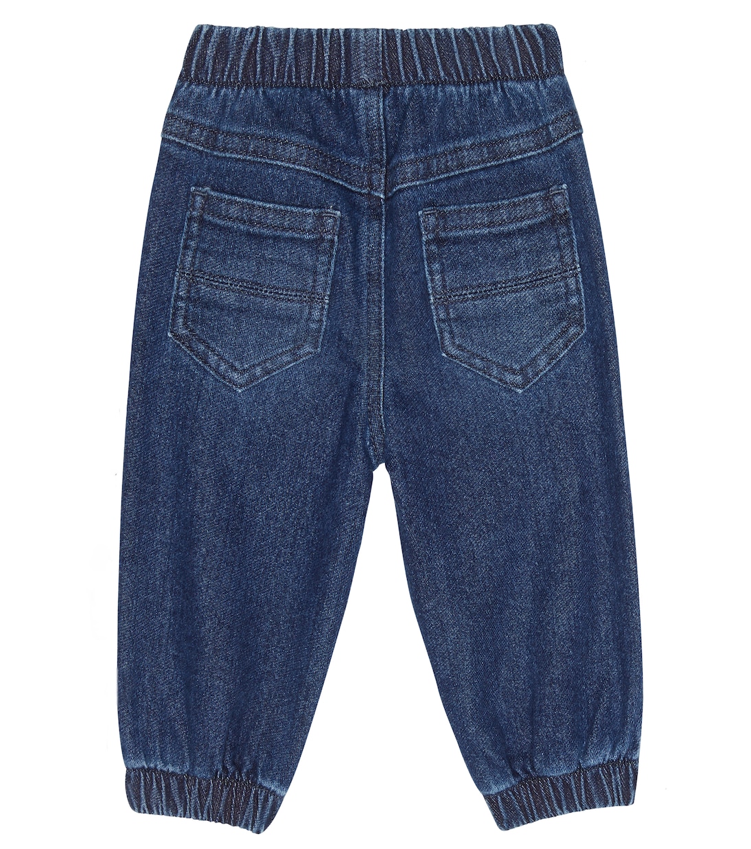 Bébé – Pantalon en chambray de coton mélangé | Il Gufo