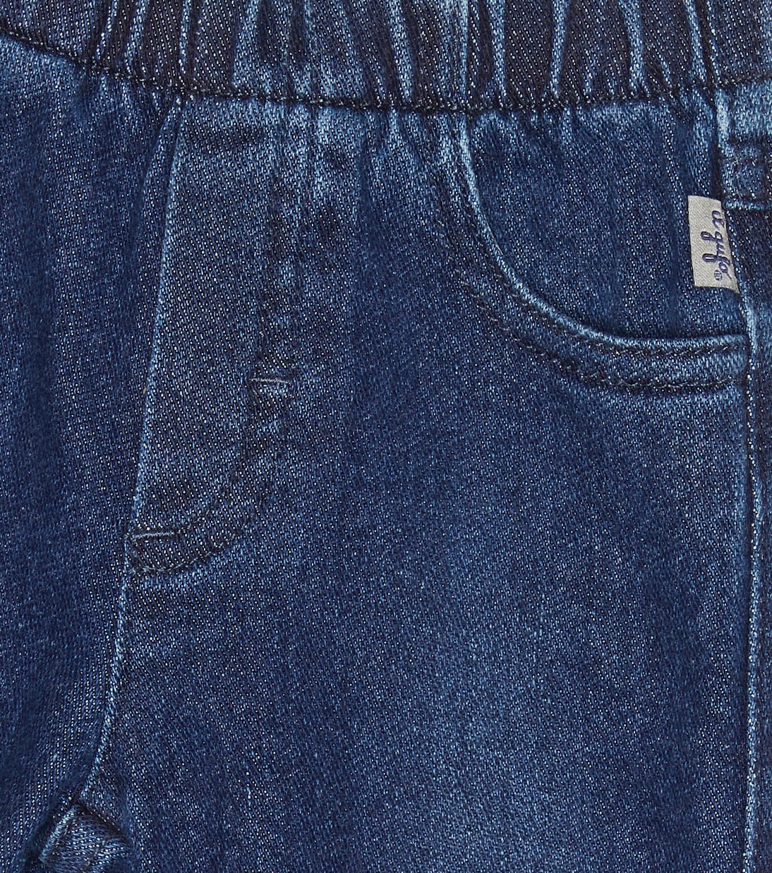 Bébé – Pantalon en chambray de coton mélangé | Il Gufo