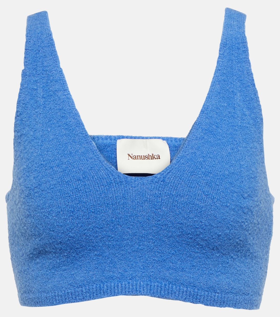 Bralette Yoma en mezcla de lana | Nanushka