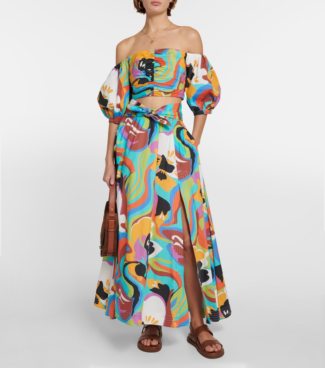 Bedruckter Maxirock aus Baumwolle | Etro