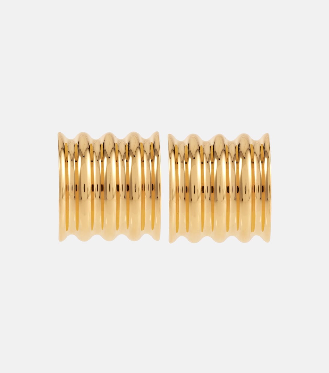 Julius Small gold-plated earrings | Khaite