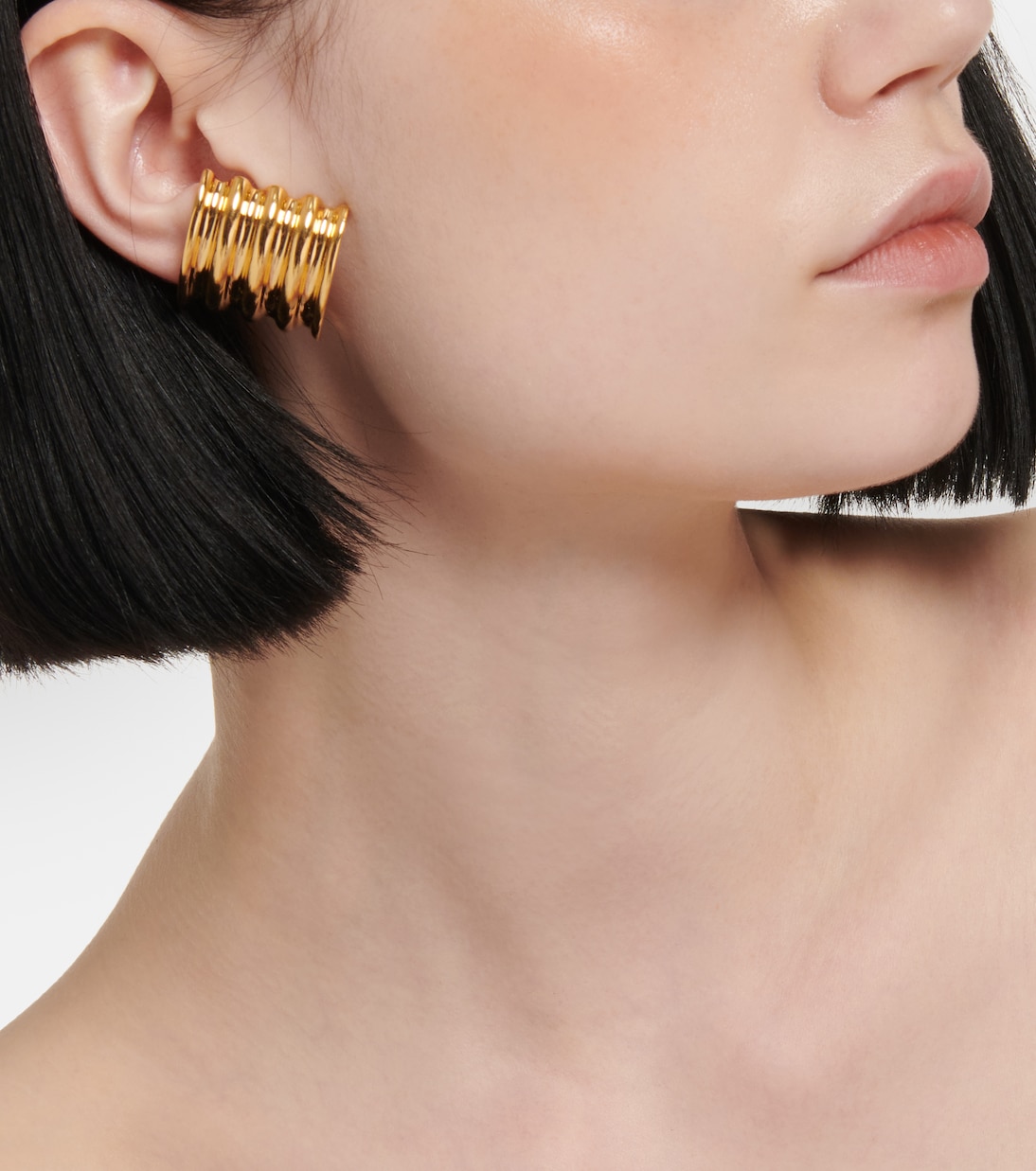 Julius Small gold-plated earrings | Khaite