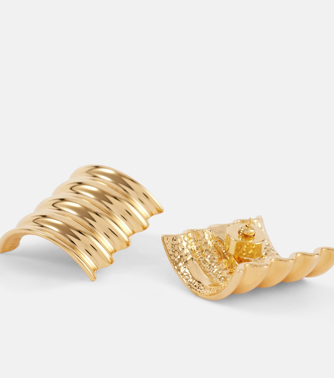 Julius Small gold-plated earrings | Khaite