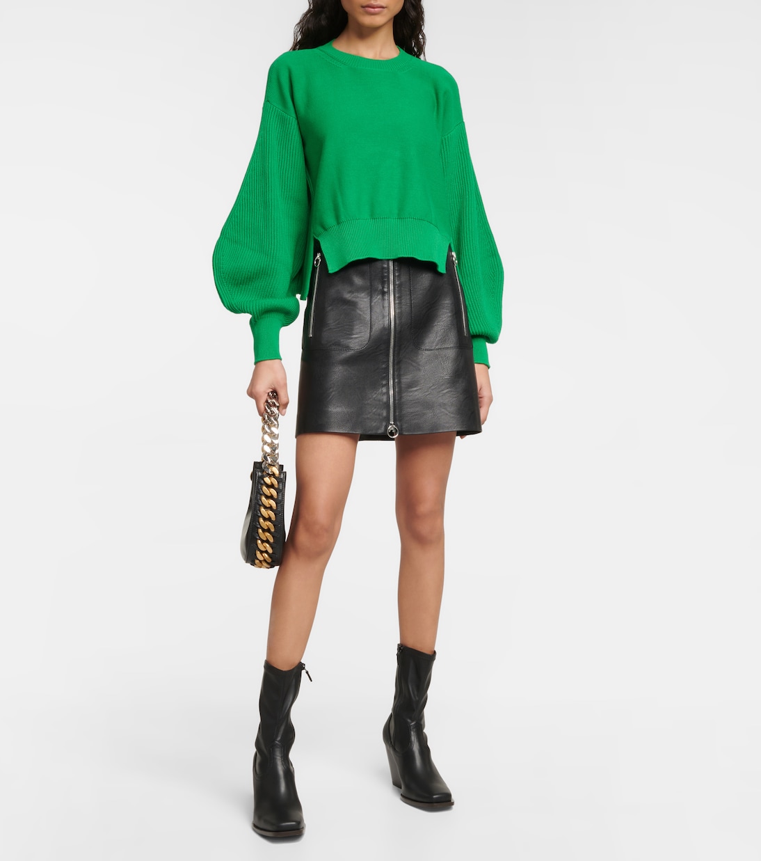 Jersey cropped de algodón | Stella McCartney