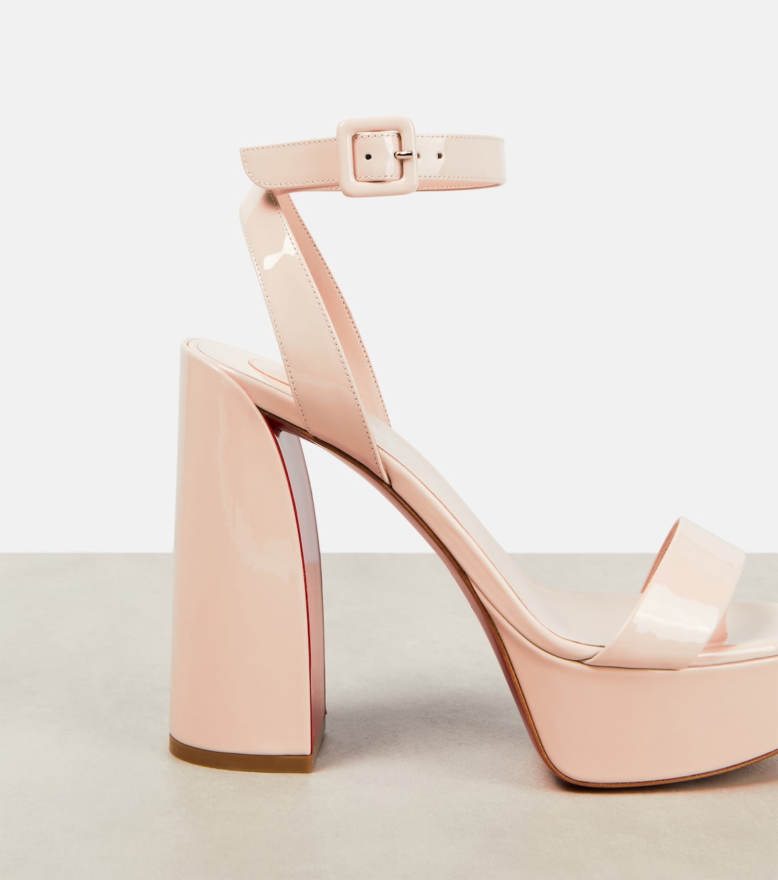 Sandales Movida Sabina à plateau en cuir | Christian Louboutin