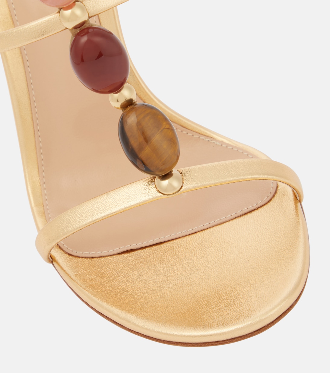 Shanti embellished leather sandals | Gianvito Rossi