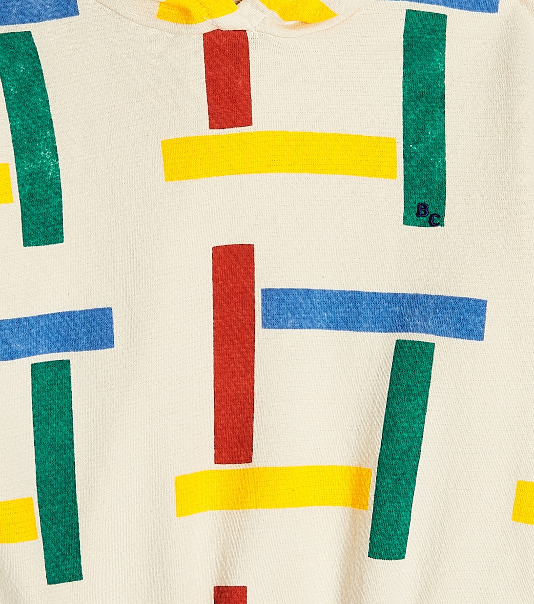 Printed cotton hoodie | Bobo Choses