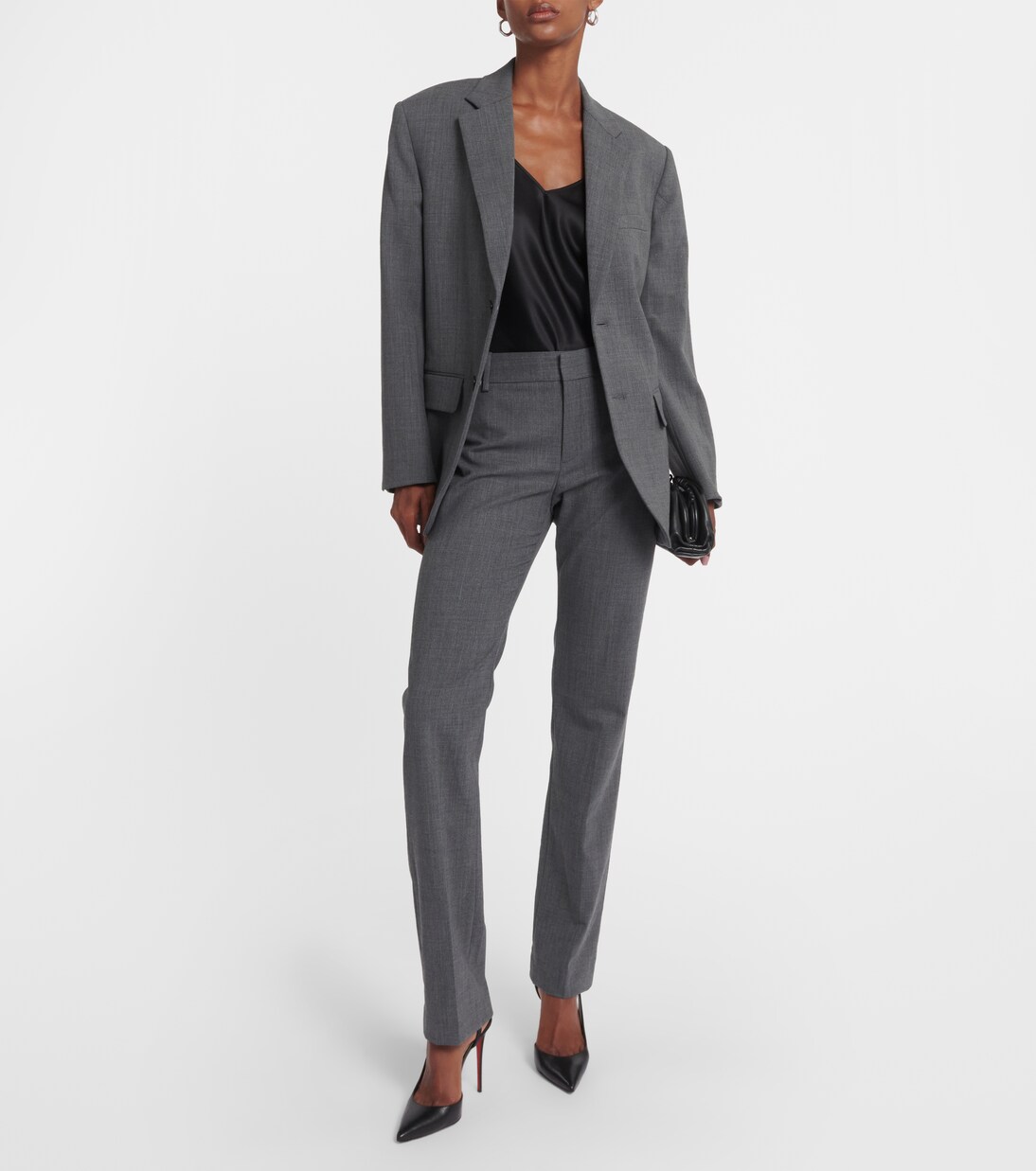 Evan wool-blend slim pants | Nili Lotan