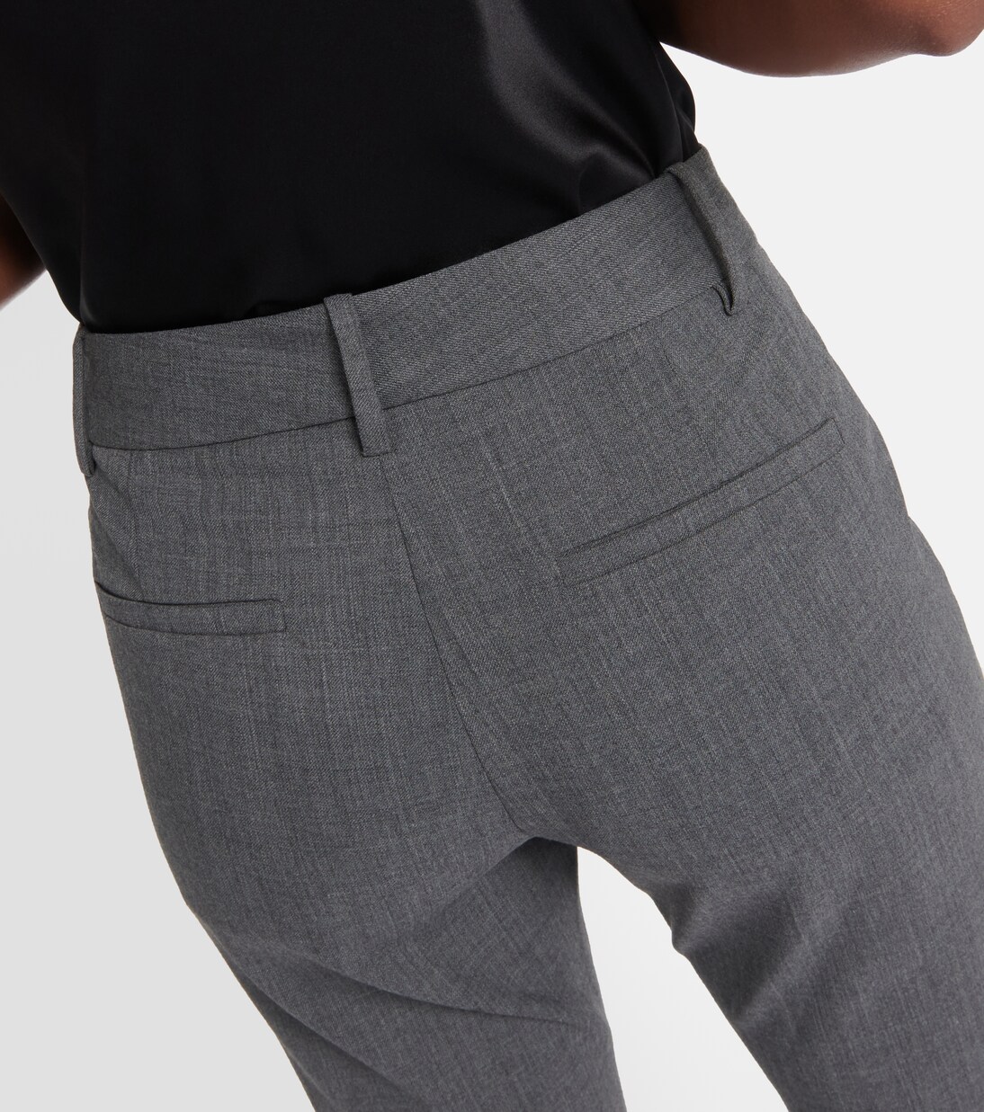 Evan wool-blend slim pants | Nili Lotan