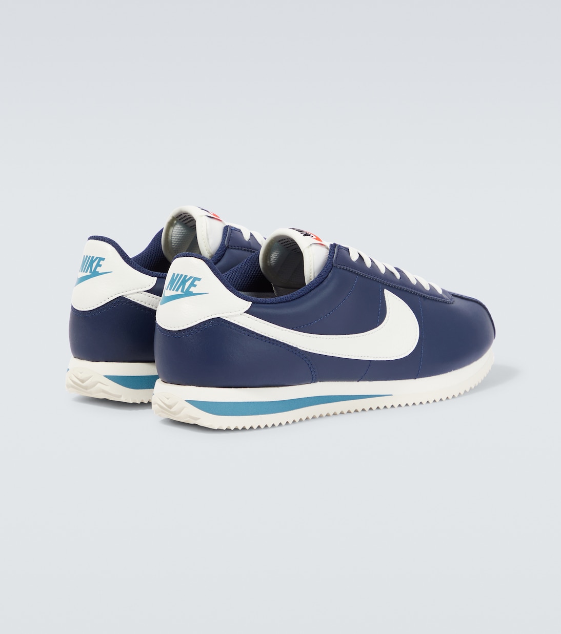 Navy blue cortez shoes deals