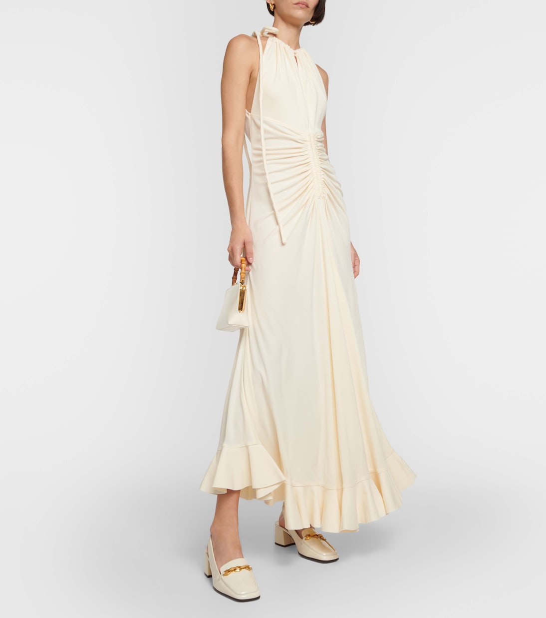 Diamond Tilda 45 patent leather slingback pumps | Jimmy Choo