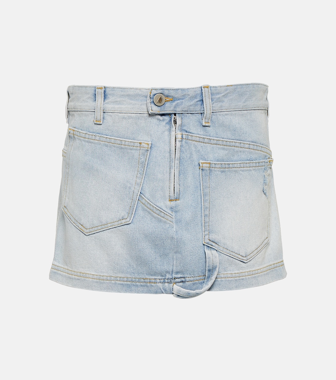 Mini-jupe en jean | The Attico