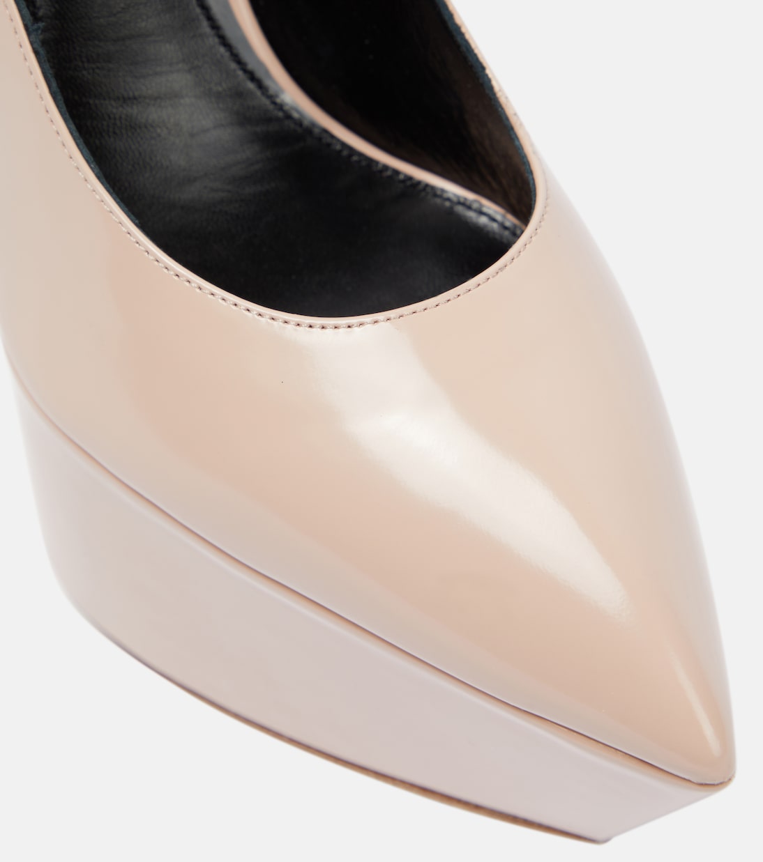 Salones con plataforma de piel | Victoria Beckham