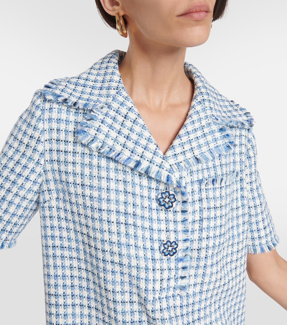 Houndstooth minidress | Etro