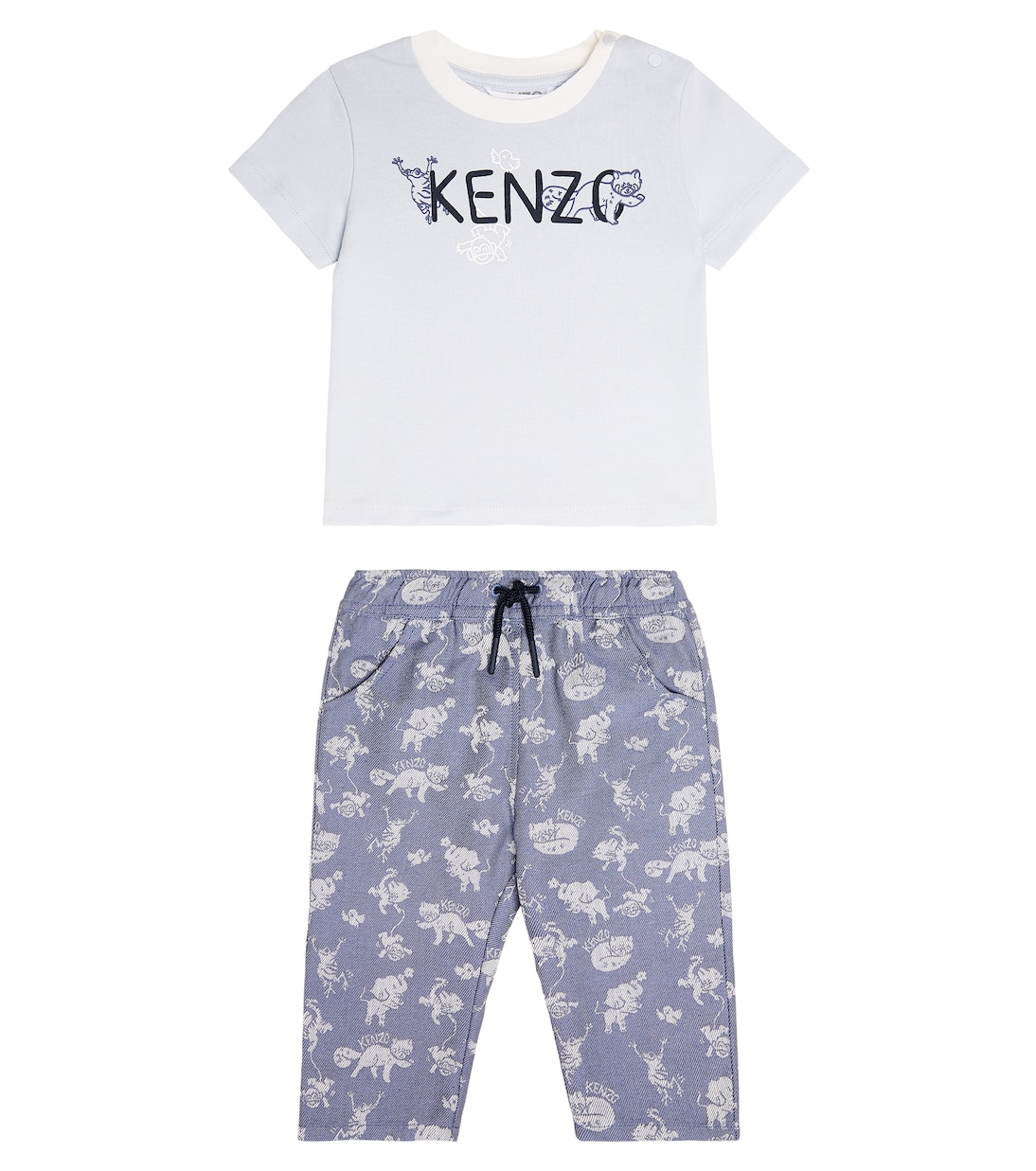 Bebé - set de camiseta y pantalones de algodón | Kenzo Kids