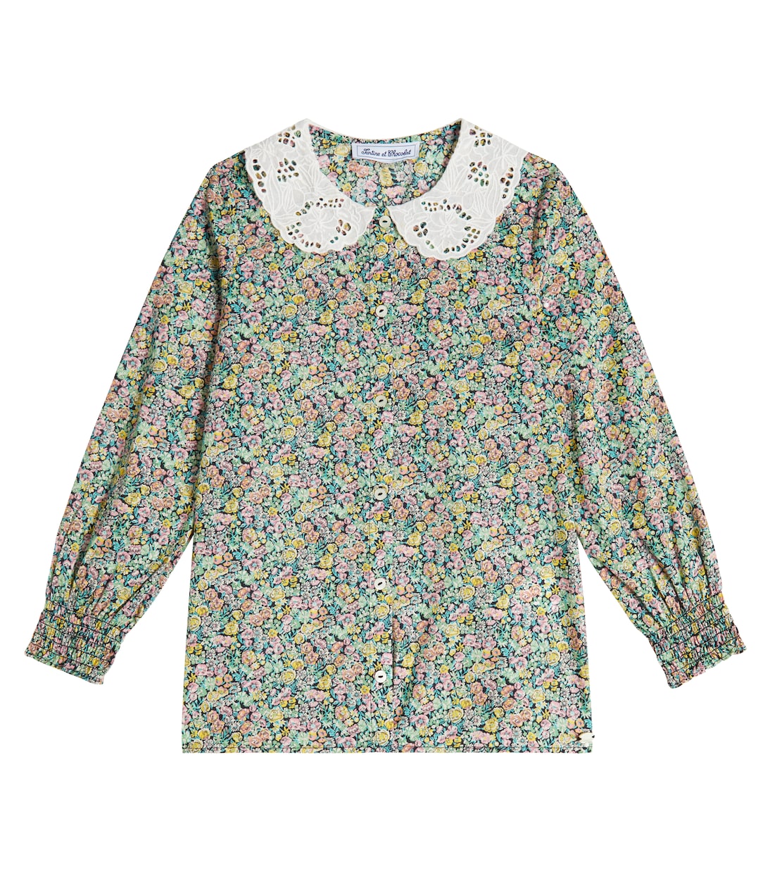 Bedruckte Bluse aus Baumwolle | Tartine et Chocolat