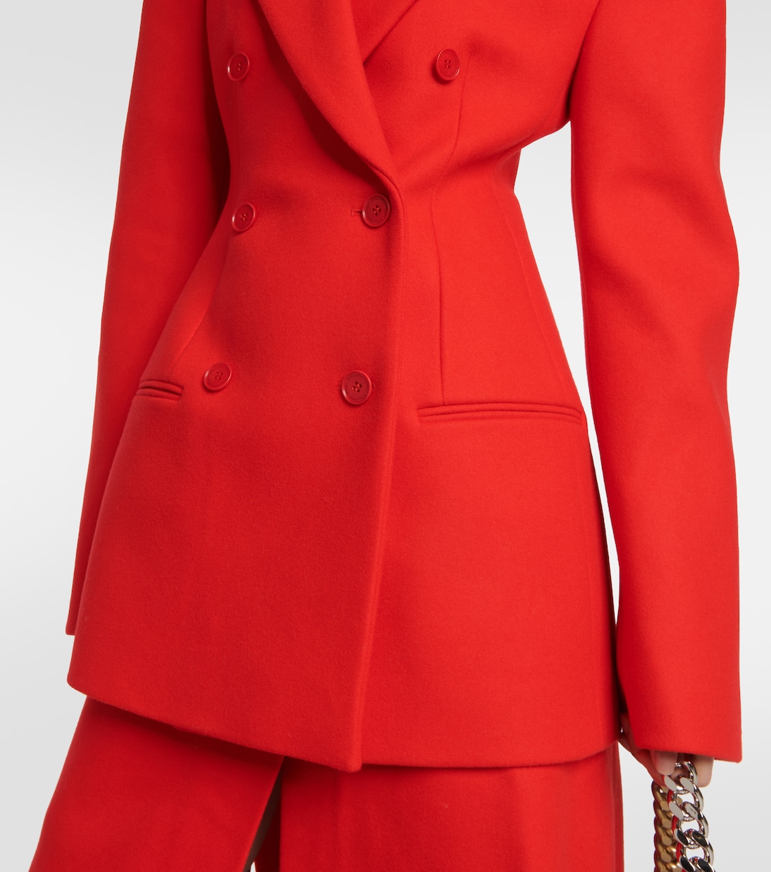 Double-breasted wool blazer | Stella McCartney