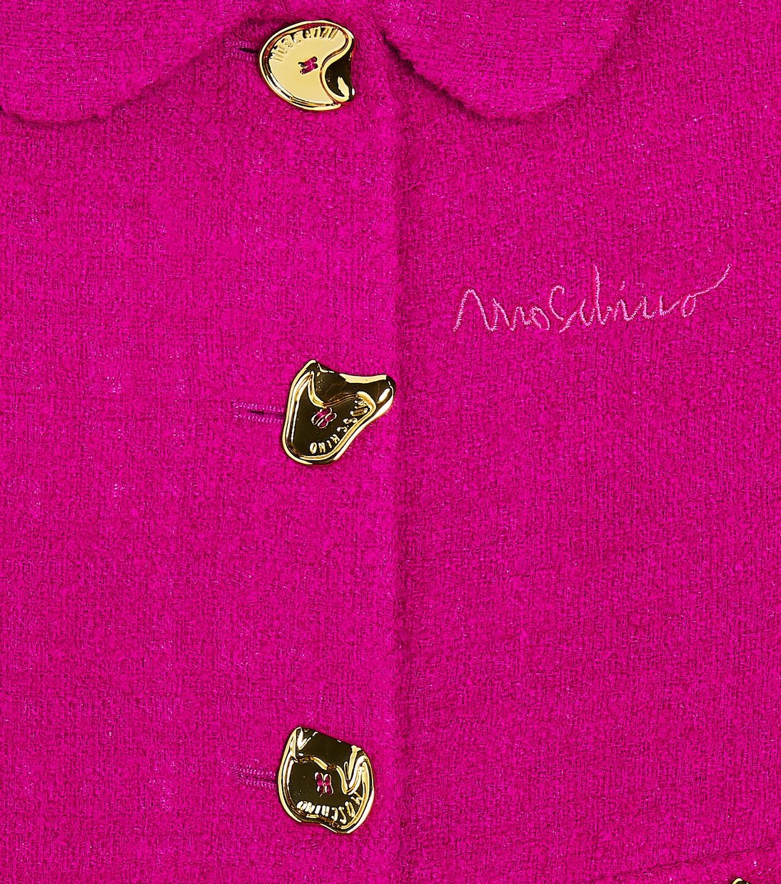 Wool-blend bouclé jacket | Moschino Kids