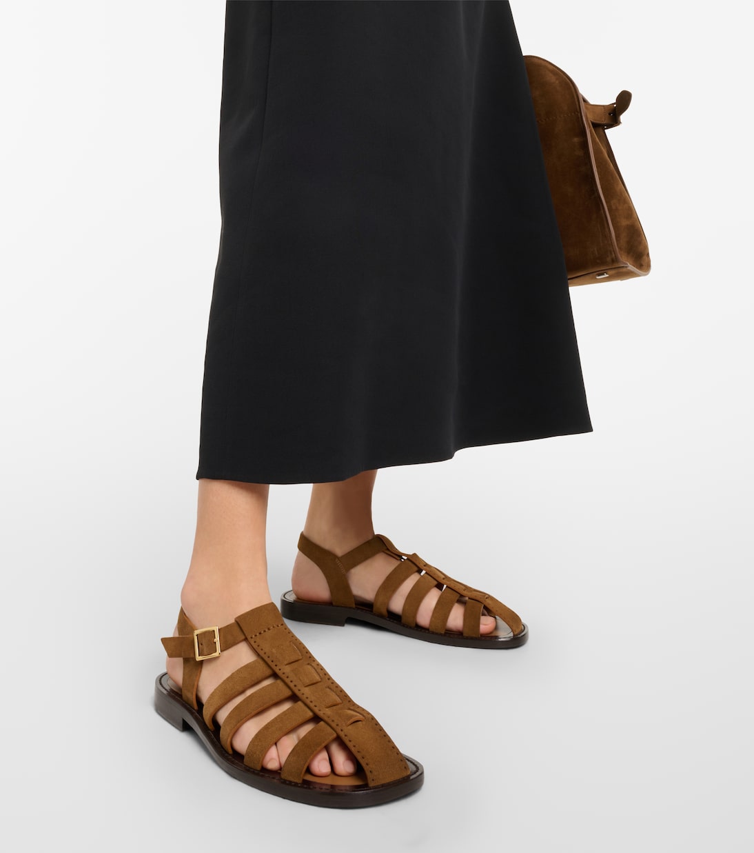 Pablo suede fisherman sandals | The Row
