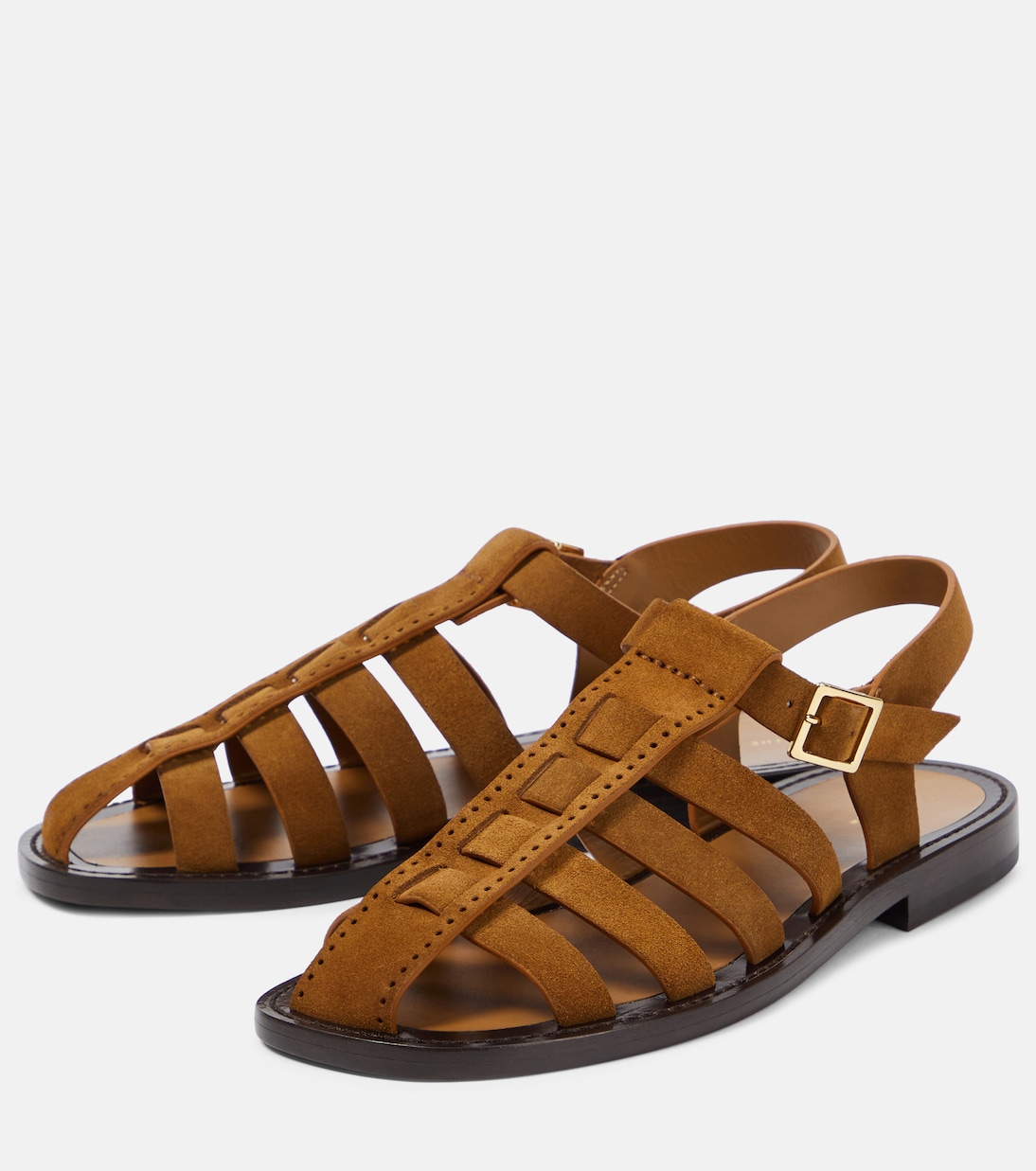 Pablo suede fisherman sandals | The Row