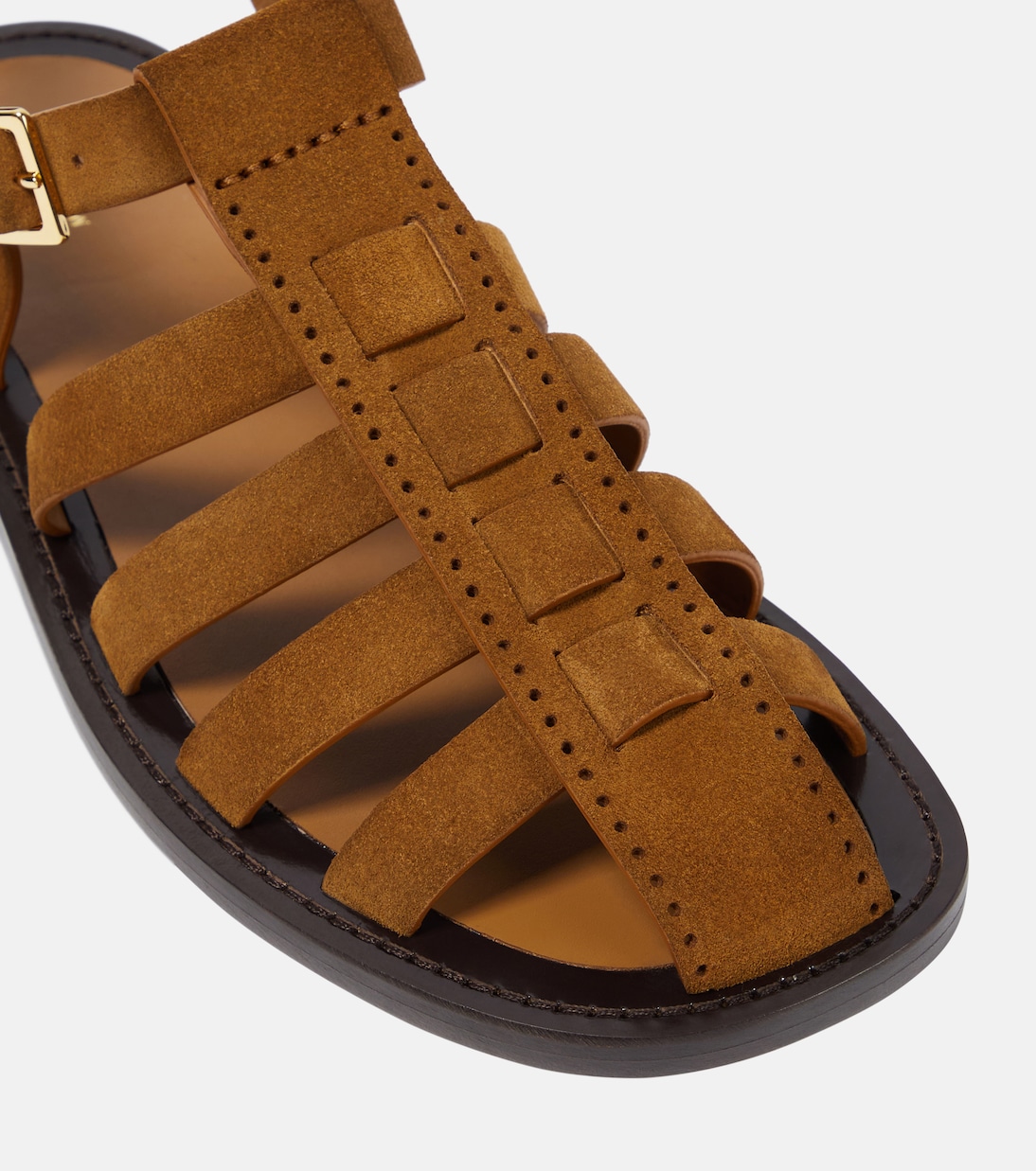 Pablo suede fisherman sandals | The Row