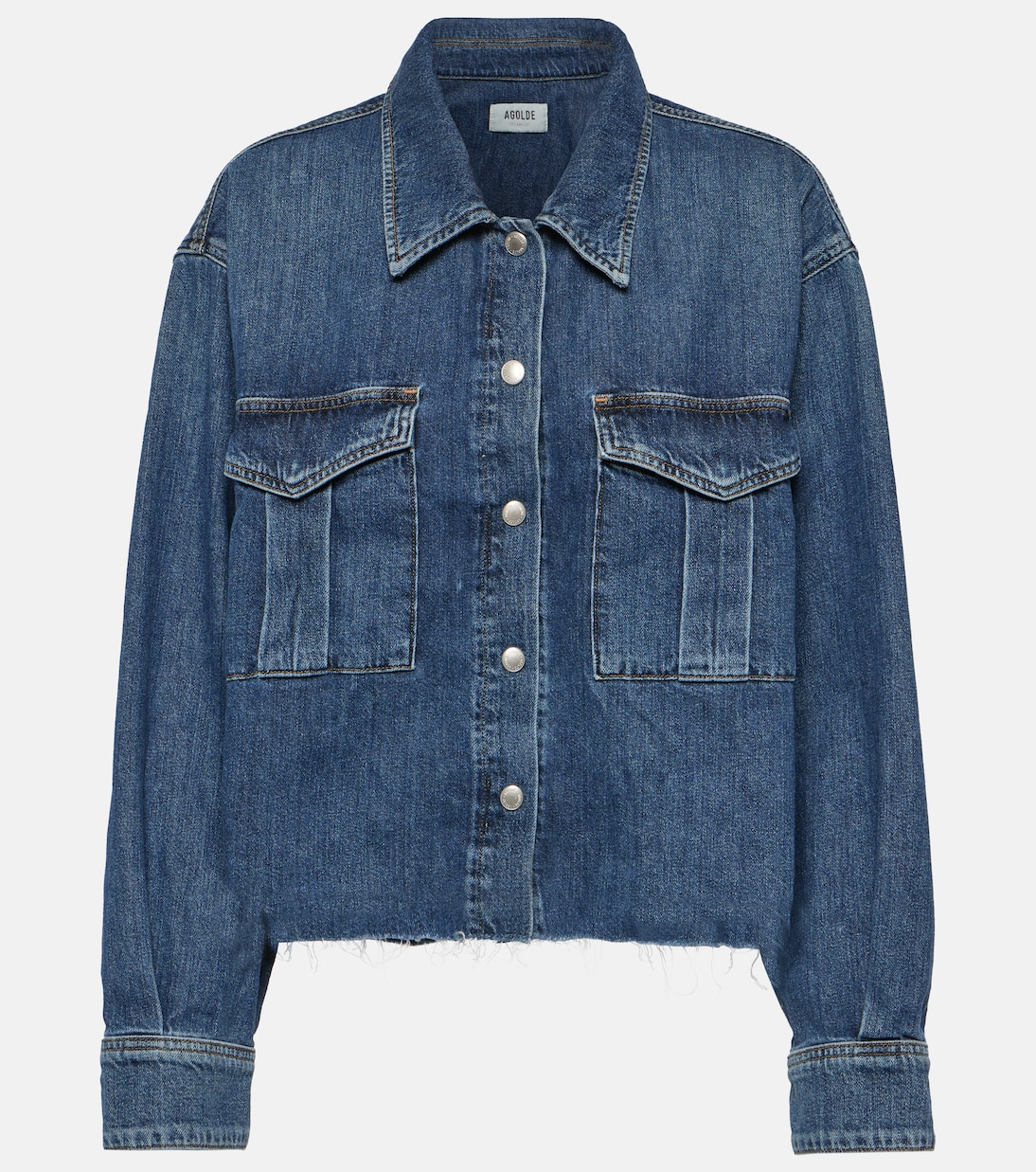Cropped-Jeanshemd Nyx | Agolde