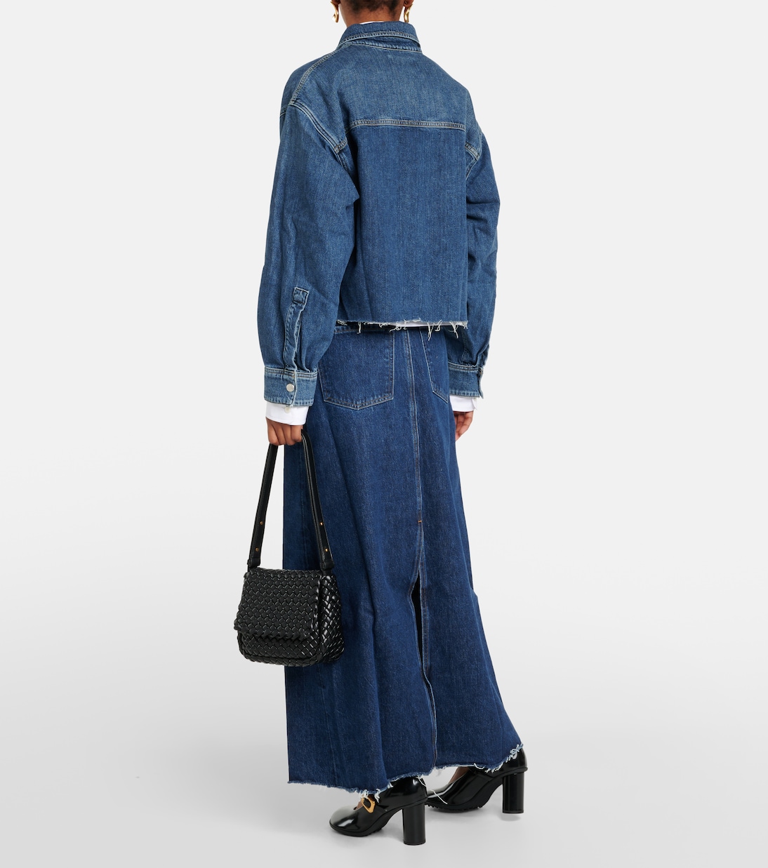 Cropped-Jeanshemd Nyx | Agolde