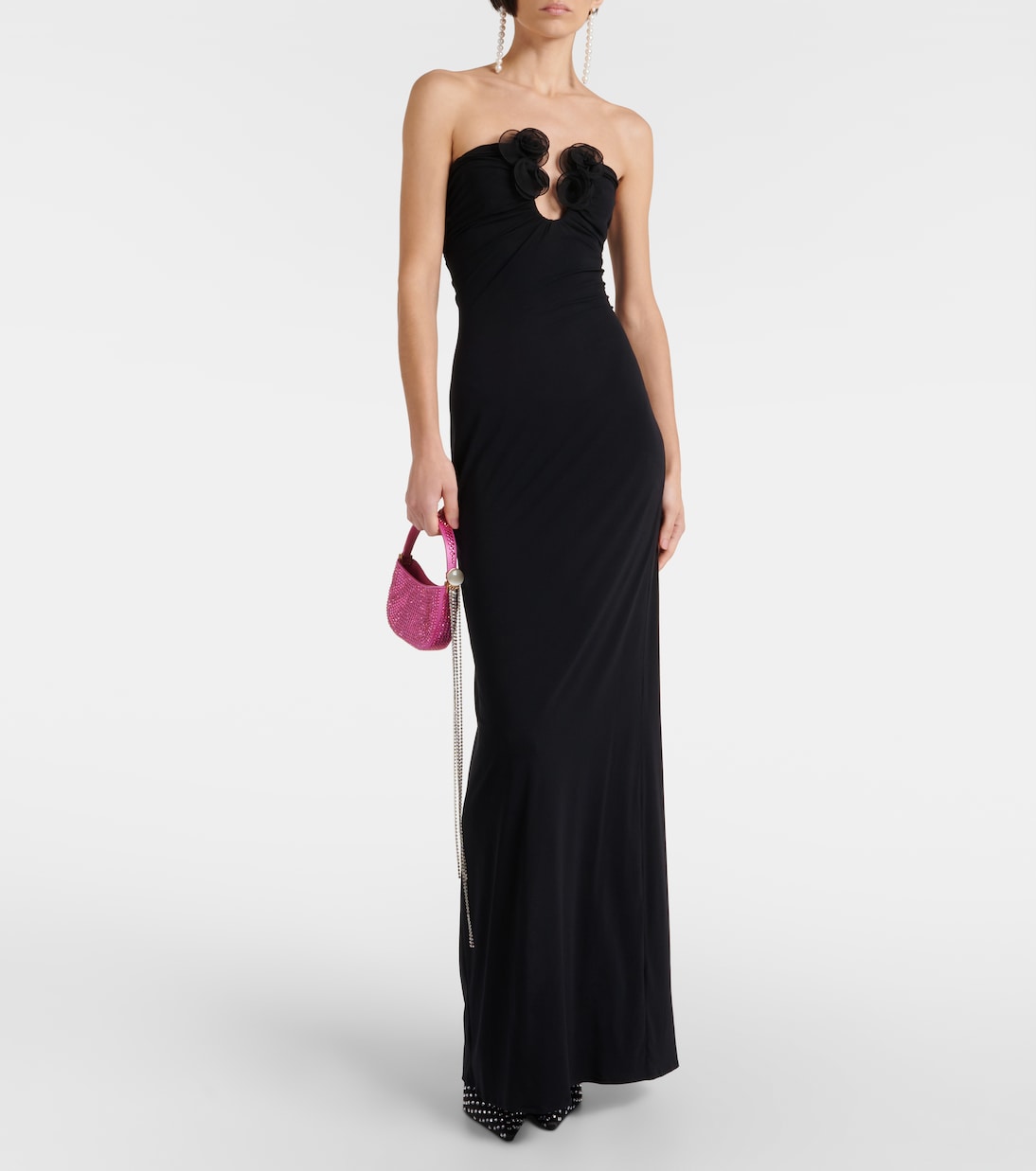 Floral-appliqué gown | Magda Butrym