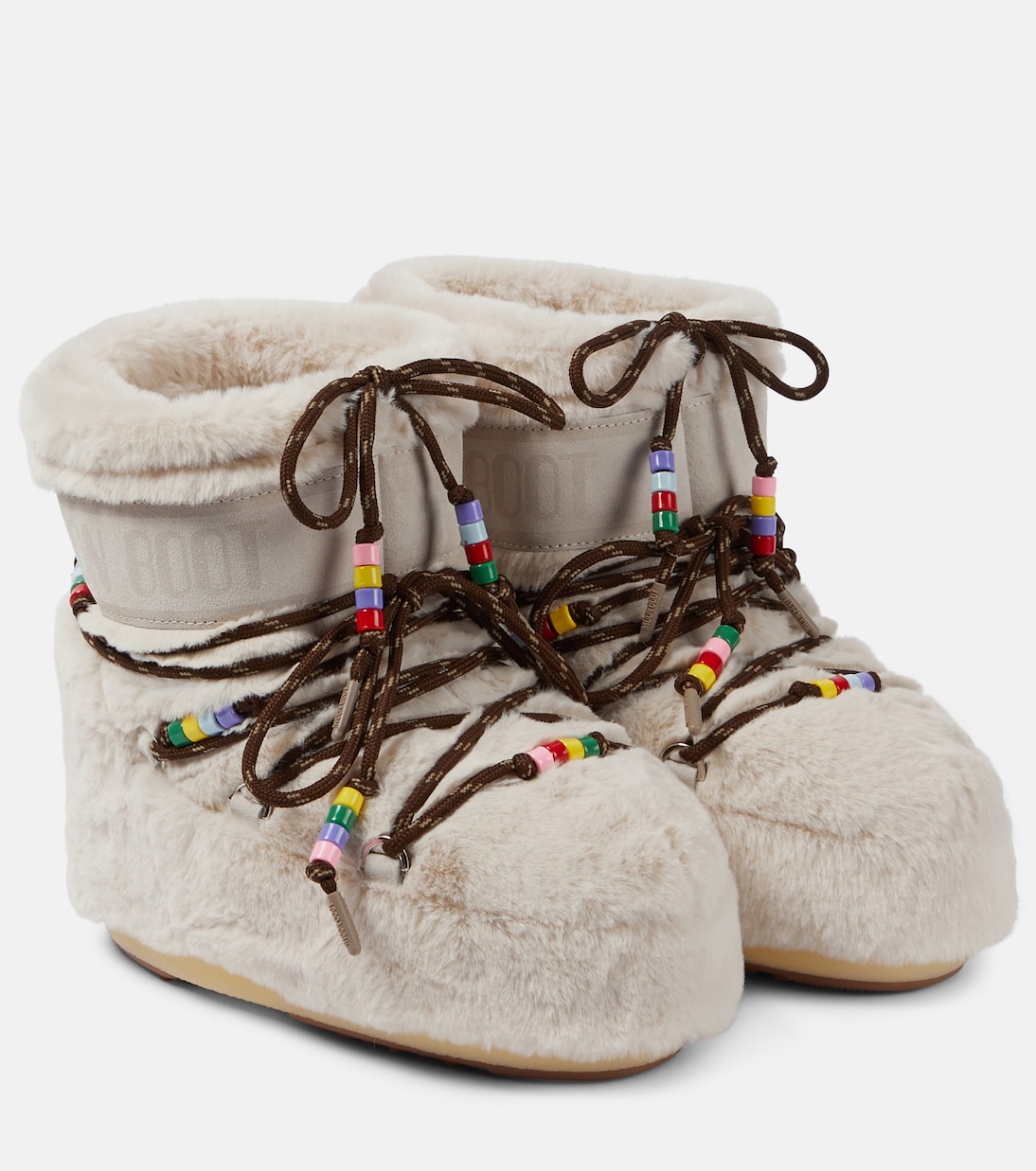 Resort Icon Low faux-fur snow boots | Moon Boot