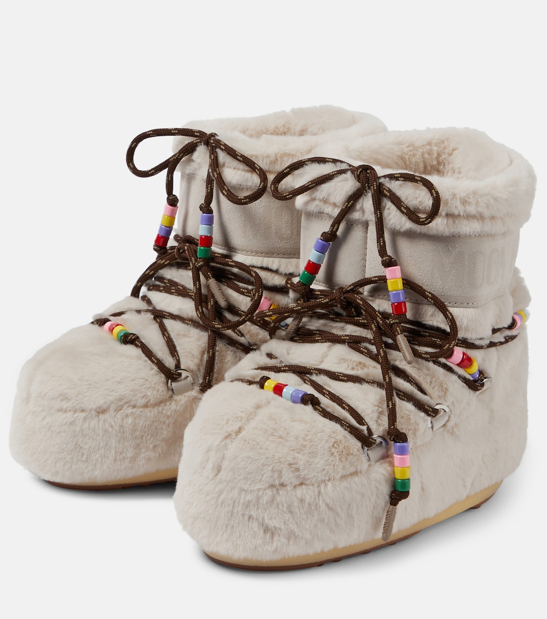 Resort Icon Low faux-fur snow boots | Moon Boot