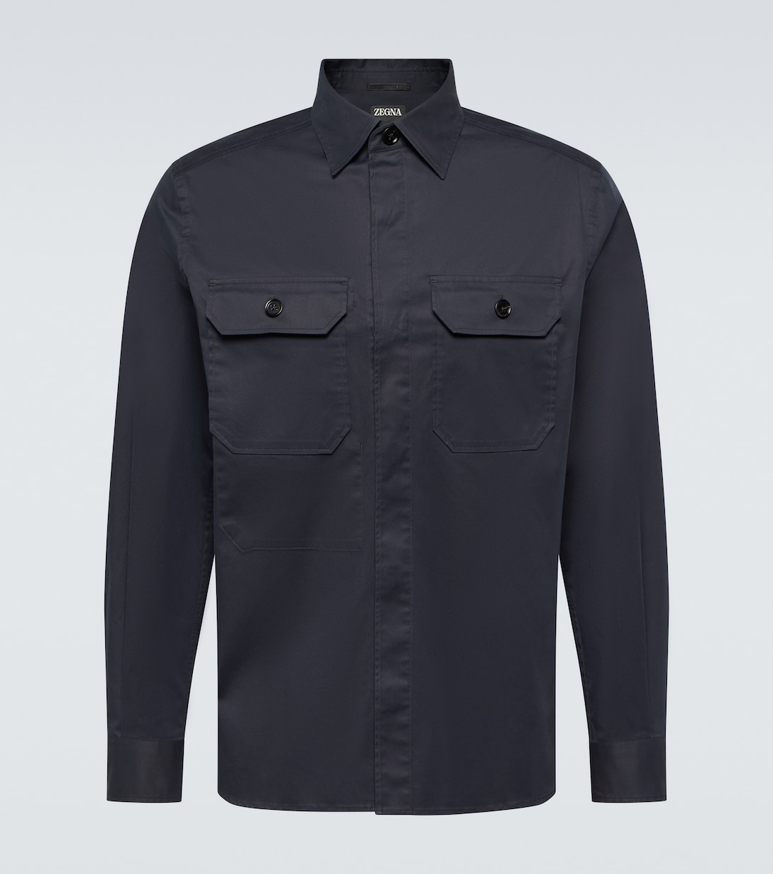 Hemdjacke aus Canvas | Zegna