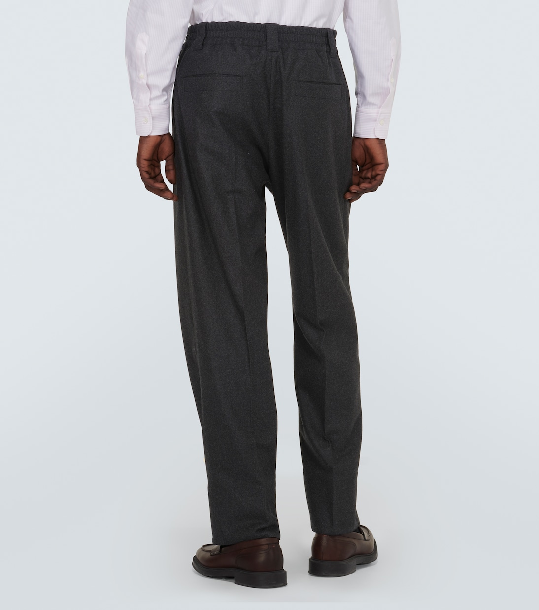 Reinga wool and cashmere straight pants | Loro Piana