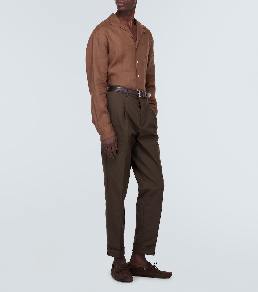 Pantalones rectos de tiro medio | Tod's